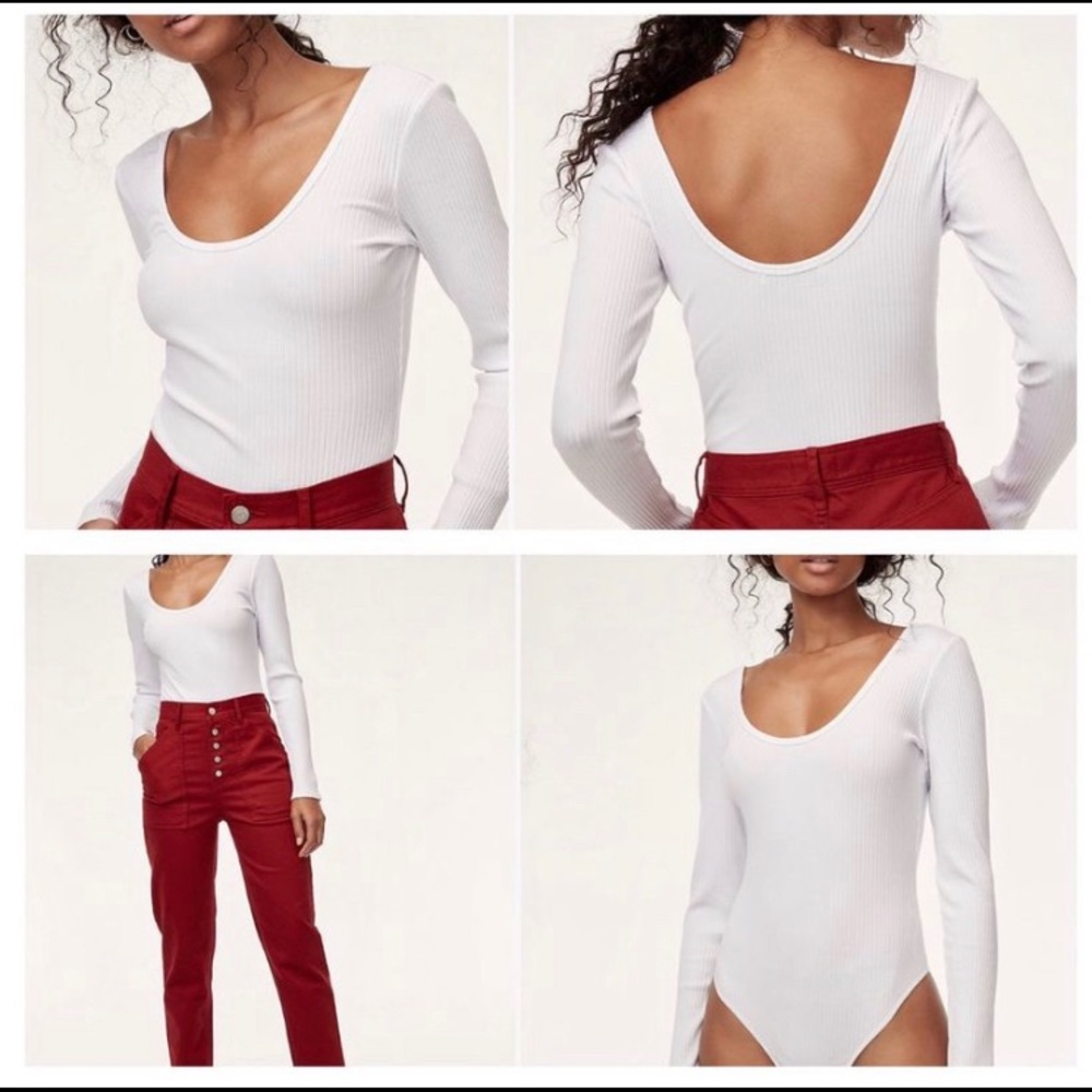 Aritzia Wilfred Free Bodysuit